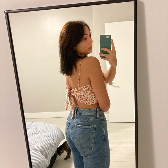 Scarf top - worn once - Picture 3 of 4